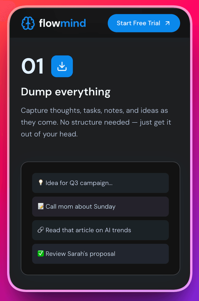 AI Productivity System screenshot 2